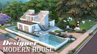 Designer Modern House [NOCC] [STOP MOTION] THE SIMS4