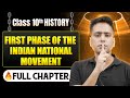 First Phase of Indian National Movement Complete Chapter in One Shot | Class 10 History | ICSE Board