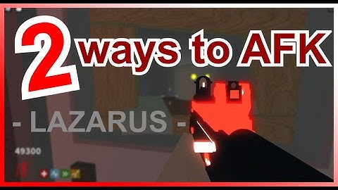2 Ways to AFK in Project Lazarus