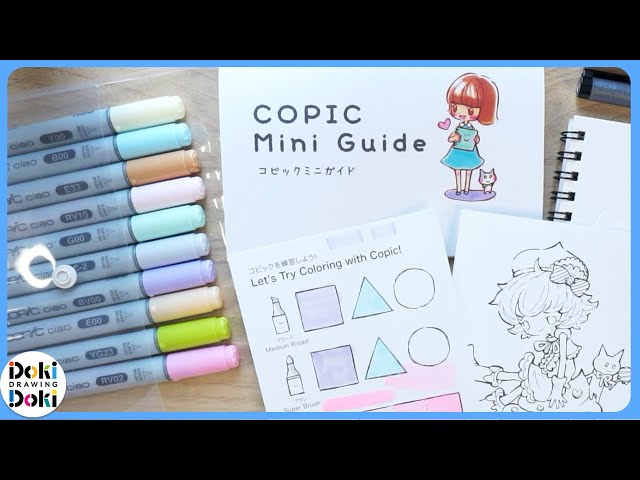 Copic Drawing Book Mini (Gasen-Shi) - COPIC Official Website