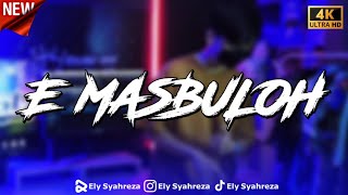 Video thumbnail of "DJ E MASBULOH X GOYANG GOYANG ||  STYLE BOSIL VIRAL TIKTOK  [ Edit ]"