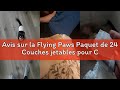 Avis sur la Flying Paws Paquet de 24 Couches jetables pour Chiens mâles, Couches enveloppantes pour