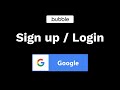 Sign up / Login con Google Oauth - Bubble.io