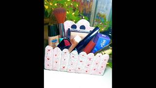 Handmade Aesthetic Organizer 🌸 | Aesthetic Cute Diy Idea | #shorts #diy #art #craft #aestheic #gift