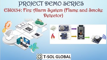 Fire Alarm System (Flame and Smoke Detector)