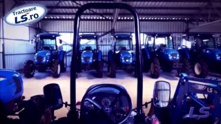 Prezentare tractor LS R 60 ROPS, 57 CP