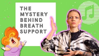 Mystery behind BREATH SUPPORT. Vocal lessons & exercises for singers