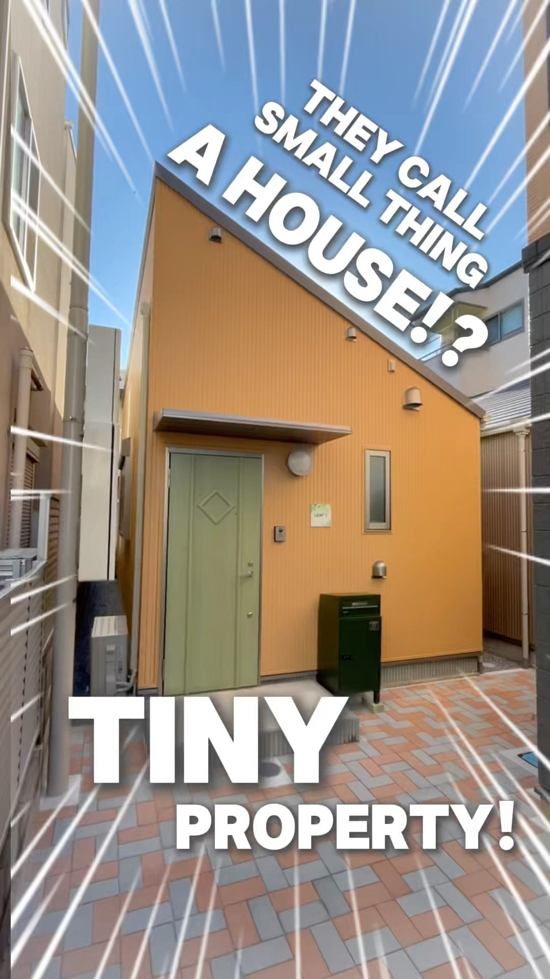 A house of this size! ? ]Introducing such an unusually shaped