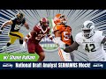 National draft analyst projects full seahawks 7round draft w shane hallam of draftcountdowncom