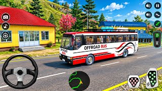 Crazy Offroad Bus Driving Gameplay | Impossible Mountain Bus 🚌  screenshot 5