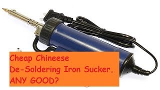 Cheap Chineese Electric Vacuum Solder Sucker /Desoldering Pump