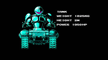 Base Wars - Cyber Stadium Series Title Screen (NES)