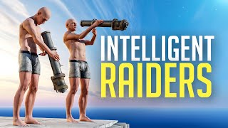 Rust but i exploit 2 newbie raiders…
