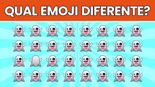 ENCONTRE O EMOJI DIFERENTE | Níveis fácil médio e difícil