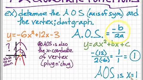 9-2 Solving quadratic functions PART 1