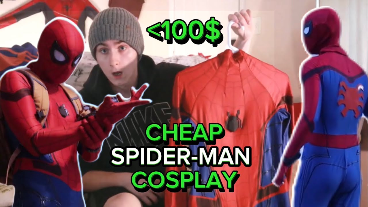 100 dollar spiderman cosplay