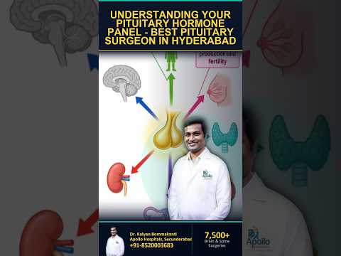 Understanding Your Pituitary Hormone Panel - Best Pituitary Surgeon in Hyderabad