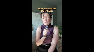 FEAR is running your business NOT you #shorts