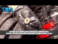 How to Replace Knock Sensors 2011-2020 Dodge Grand Caravan 36L
