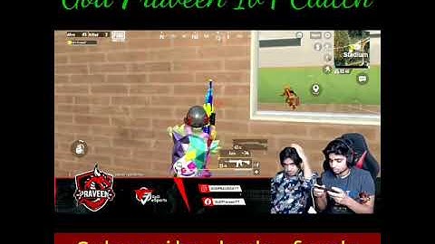 😱GodPraveenYt 1v4 Gameplay🔥|😲GodTusharOp Awm Challenge 🔥GodAd Challenge|#shorts