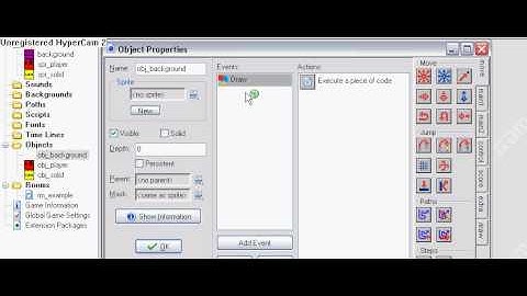 Game Maker Tut. Animated Background (Using Sprites as a Background)