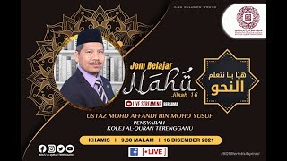 Rakaman Jom Belajar Nahu Jalsah 16