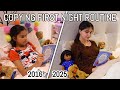 Copying My First Night Time Routine