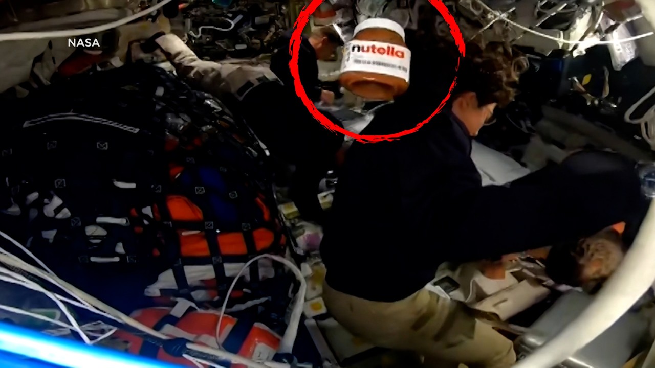 Jar Of Nutella Steals The Show As Artemis II Crew Makes History