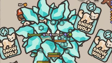 Taming.io- 3 Ice Wolf Is OP!!!!