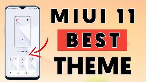 NEW MIUI 11 BEST THEME | FULL CUSTOMIZATION | MIUI 11 THEME ON THEME STORE
