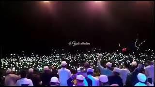 Story Wa Sholawat az zahir' 30 detik (gemerlapnya lampu flash hp oleh pengunjung majelis az zahir)