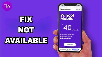 How To Fix And Solve Yahoo Mail Not Available | Final Solution