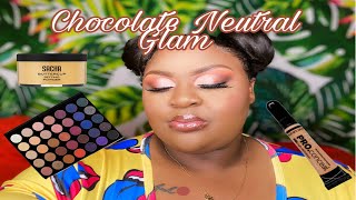 Neutral Chocolate Glam (Easy)