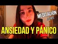 ASMR || MEDITACIÓN: AYUDA para ANSIEDAD y ATAQUES de PANICO