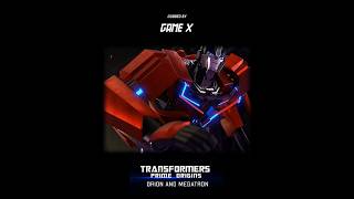 Transformers Prime Origins - Orion Meets with Megatron #optimusprime #megatron
