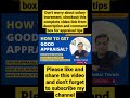 Appraisal Tips #shorts #sorts #job #salary #marketing #software #sales #hr #jobs #jobsearch