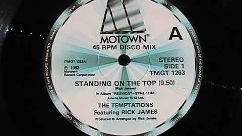 THE TEMPTATIONS FEATURING RICK JAMES STANDING ON THE TOP MOTOWN 10 MINS