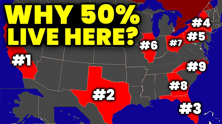 Why 50% of Americans Live in these 9 Overcrowded States!