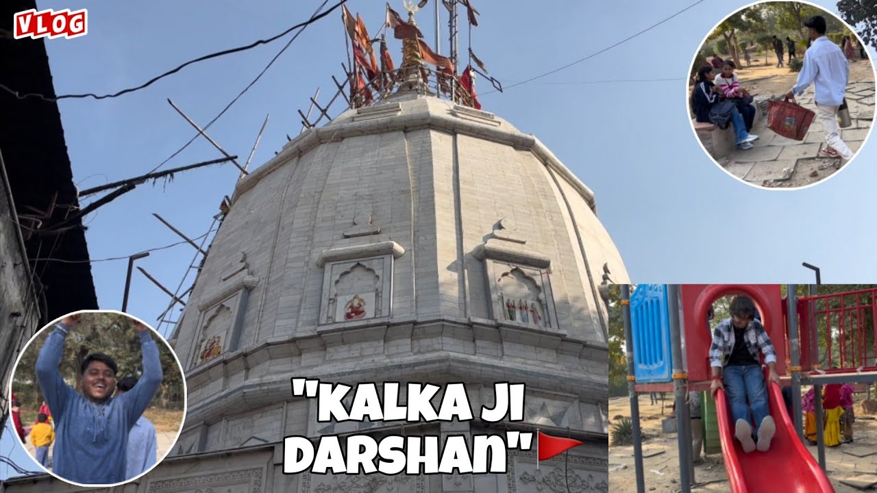 Kalka ji mandir darshan karke aagye🛐 