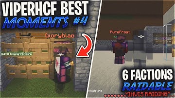 MAKING 6 FACTIONS RAIDABLE ON SOTW (REAL INVIS RAIDING) - ViperHCF Best Moments #4