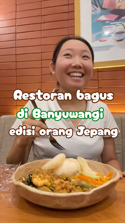 Orang Jepang menemukan restoran bagus di Banyuwangi 🙈 #foodvlogger #shorts #orangjepangdiindonesia