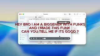 FUNK LURENO (Unreleased) can you tell me if tits good
