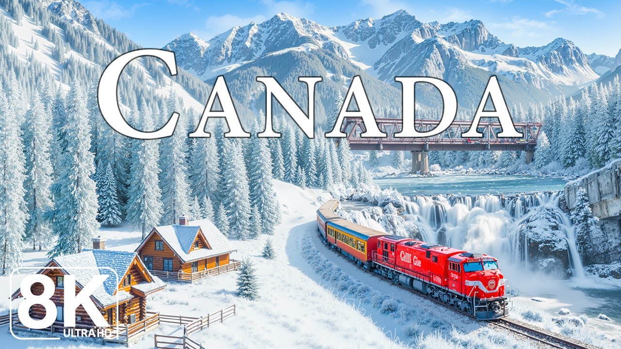 Watch Winter in Canada 8K | Snowy Mountains, Frozen Lakes & Magical Winter Landscapes on YouTube Watch Winter in Canada 8K | Snowy Mountains, Frozen Lakes & Magical Winter Landscapes on YouTube