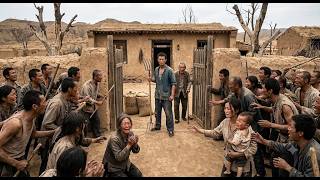 Reborn in famine magic spring fills my barn Greedy villagers come to rob I guard my family and grain