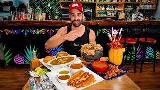 ULTIMATE MUKBANG WITH AN OLD MEXICO FEAST 🇲🇽🔥 // MOLCAJETE, BIRRIA & LAMB TACOS IN TEXAS
