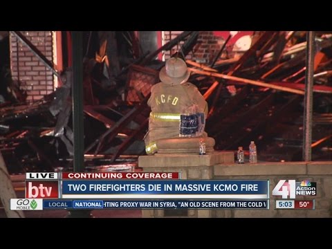 KCFD still battling flames from Independence fire