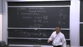 8. Density of States and Statistical Distributions