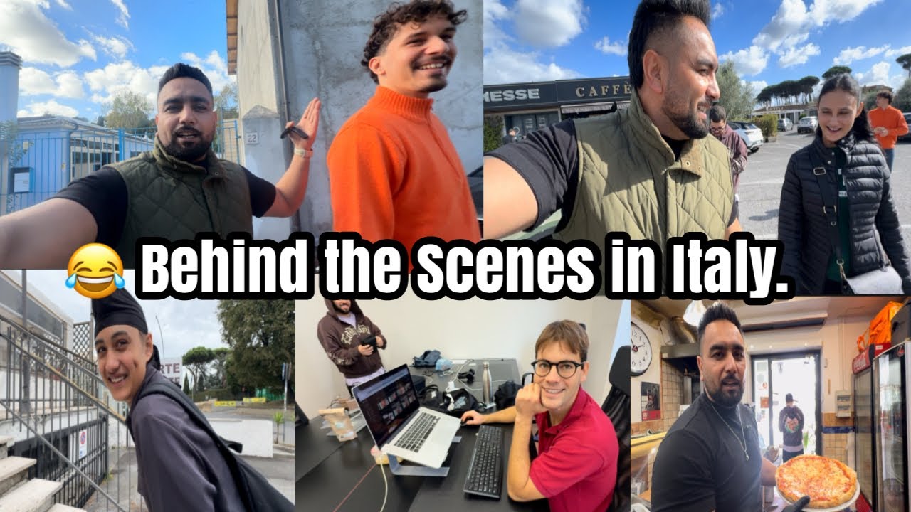 ਅੱਜ ਆਪਣੀ ਪੂਰੀ Team ਨਾਲ ਮਿਲ ਕੇ ਬਣਾਇਆ ਇਟਾਲਿਅਨ ਵਲੋਗ 😍 #PunjabiVlog #dailyvlog❤️Nagra Vlogs Italy