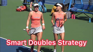 Where To Aim High & Low Volleys In Doubles (Tennis Strategy Explained)