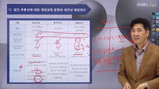법인 부동산에 대한 계정과목 분류와 세무상 쟁점정리 (12강)